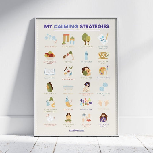 My Calming Strategies Poster