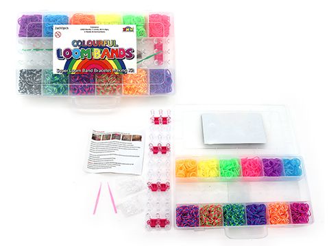 Loom Band Kit – 2400pcs