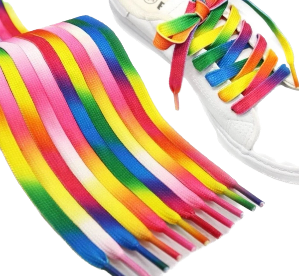 Rainbow Shoe laces 120cm