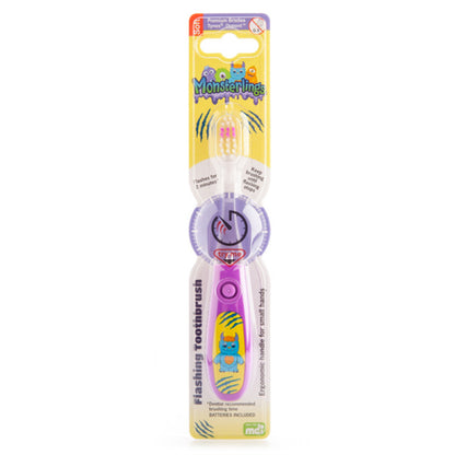 Toothbrush- Flashing Monsterlings Roary