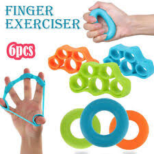 Stretch Bands & Stress Rings -  Set of 6