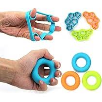 Stretch Bands & Stress Rings -  Set of 6