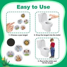 Toilet Training Dinosaur Colour Changing Toilet Sticker