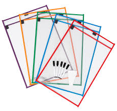 Write 'N' Wipe Paper Saver Sleeves - A3 Pack of 5