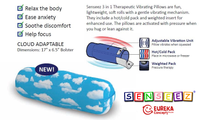 Senseez vibrating cushion - Adaptable CLOUD