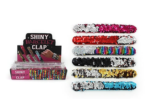 Sensory Sequin Slap Bangles