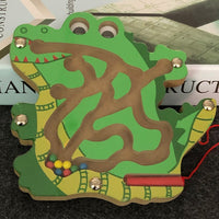 Crocodile Maze Wooden Puzzle Game