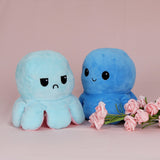 Emotion Plush Toy Reversible Octopus