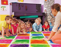 Sensory Liquid Floor Tiles Pack of 6pcs (50x50cm)