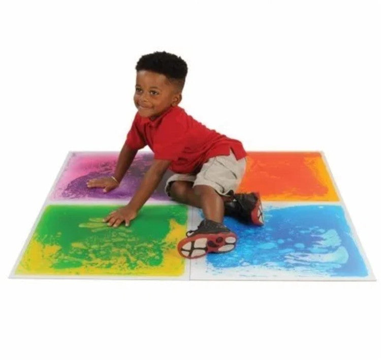 Sensory Liquid Floor Tiles Pack of 6pcs (50x50cm)