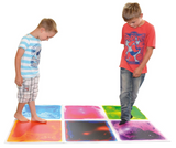 Sensory Liquid Floor Tiles Pack of 6pcs (50x50cm)