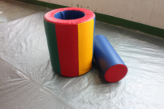 Soft Play- Bolster and Barrel Set