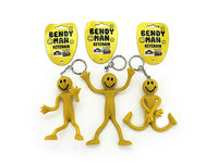 KEY CHAIN - SMILE MAN BENDY