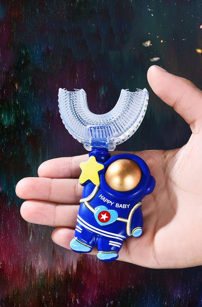 360 Degree U-shaped Child Toothbrush - Astronaut