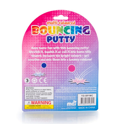 Bouncing Rainbow Putty