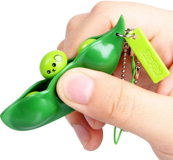 Fidget-Pea Popper /Squeeze bean 3pc