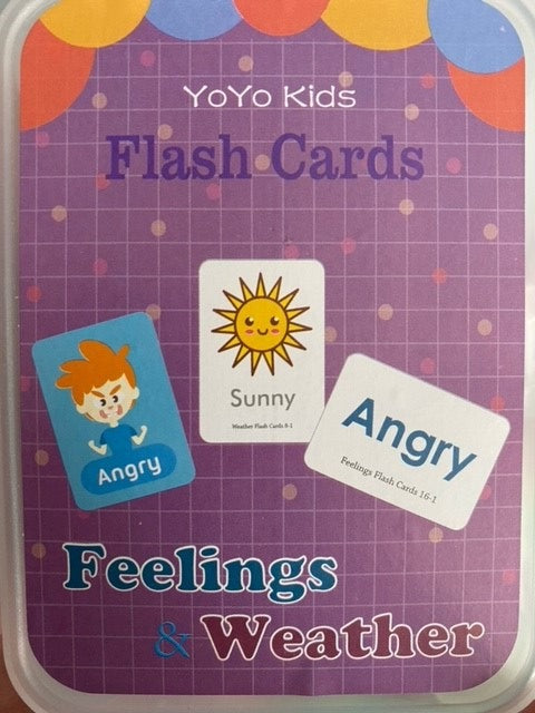 Flash Cards- Feelings (Emotion) & Weather