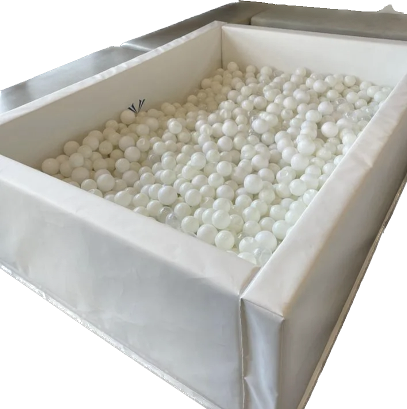 Soft Play Ball Pit White 2m x 1.5m