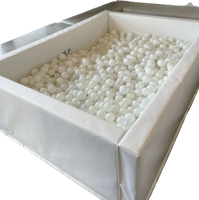 Soft Play Ball Pit White 2m x 1.5m