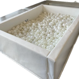 Soft Play Ball Pit White 2m x 1.5m