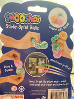 Smoosho's Snow Gel Bead Sticky Splat Ballz - Set of 3