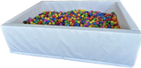 Soft Play Ball Pit White 2m x 1.5m