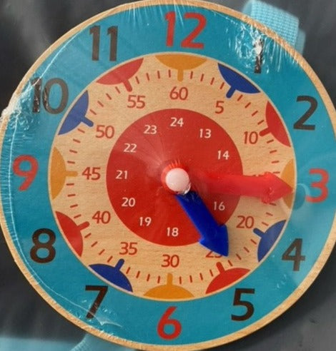 Clock- (Wooden) Hour Minute Second