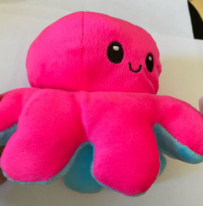 Emotion Plush Toy Reversible Octopus